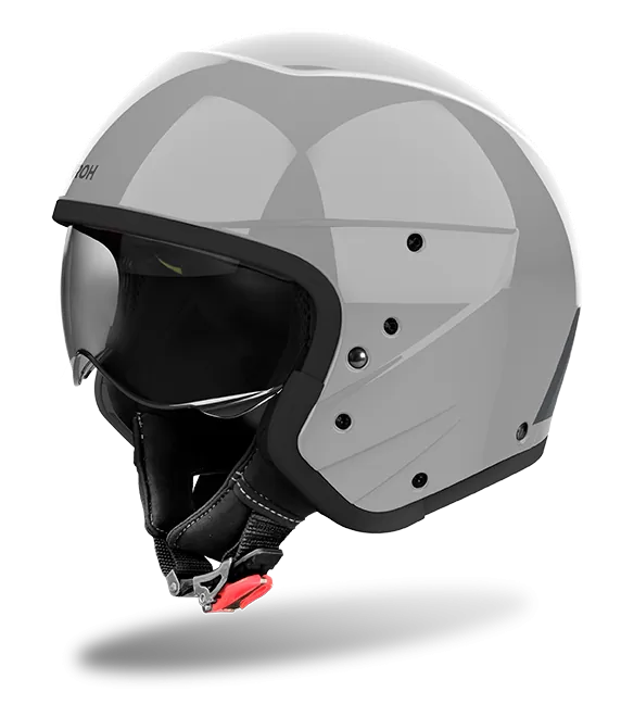 CASCO AIROH J110 COLOR CEMENT GREY GLOSS