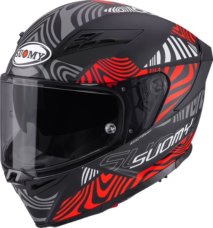 CASCO SUOMY STELLAR 2 MOLTEN MATT RED