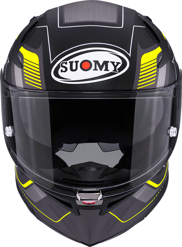 CASCO SUOMY SPEEDSTAR 2 VISUAL MATT YELLOW