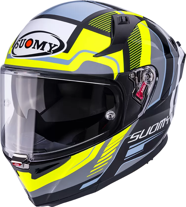CASCO SUOMY SPEEDSTAR 2 PARALLAX YELLOW