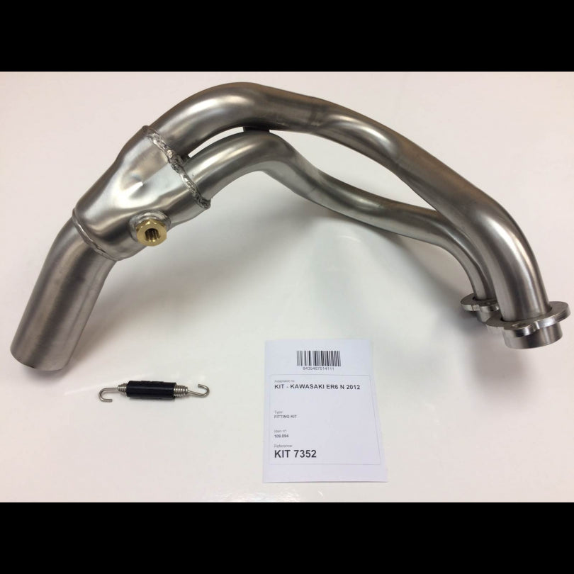 ESCAPE IXIL FULL SYSTEM - DUAL HYPERLOW BLACK XL - KAWASAKI VERSYS 650 21-22 (LE650E F)