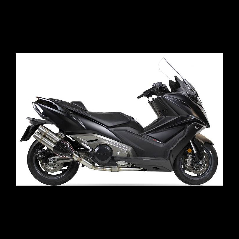 ESCAPE IXIL FULL SYSTEM - DUAL HYPERLOW XXL - KYMCO AK 550 21-22 (E1-A3, E1-A2)