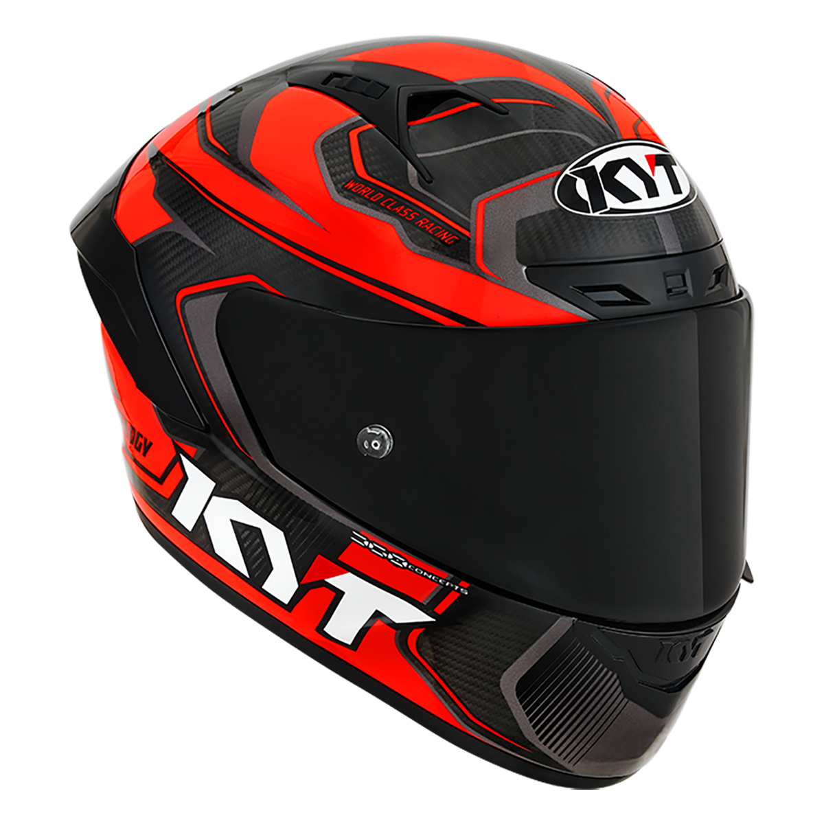 CASCO KYT NZ-RACE CARBON COMPETITION RED