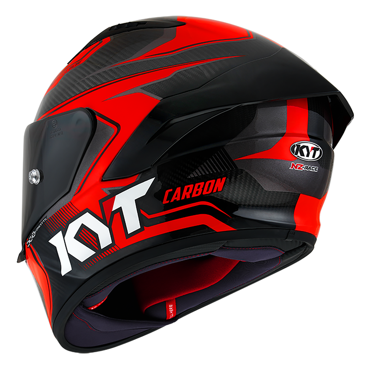 CASCO KYT NZ-RACE CARBON COMPETITION RED