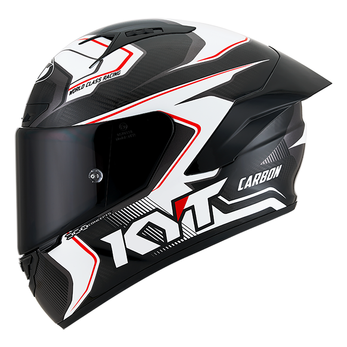 CASCO KYT NZ-RACE CARBON COMPETITION WHITE