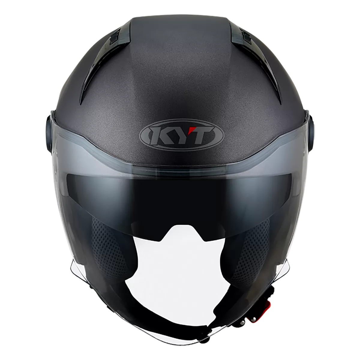 CASCO KYT D-CITY PLAIN MATT GUN METAL