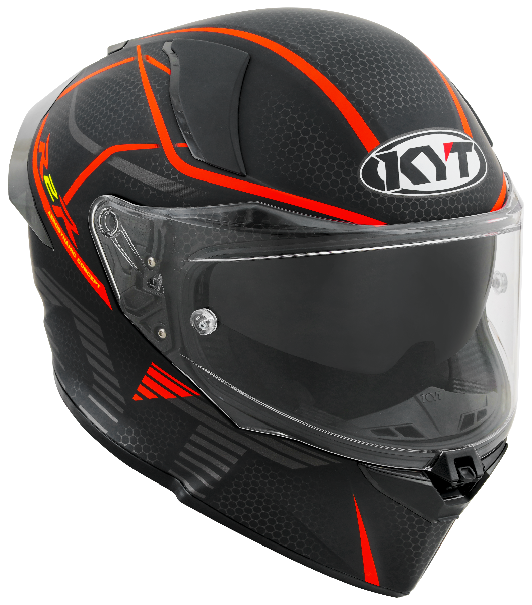 CASCO KYT R2R CONCEPT MATT BLACK/RED