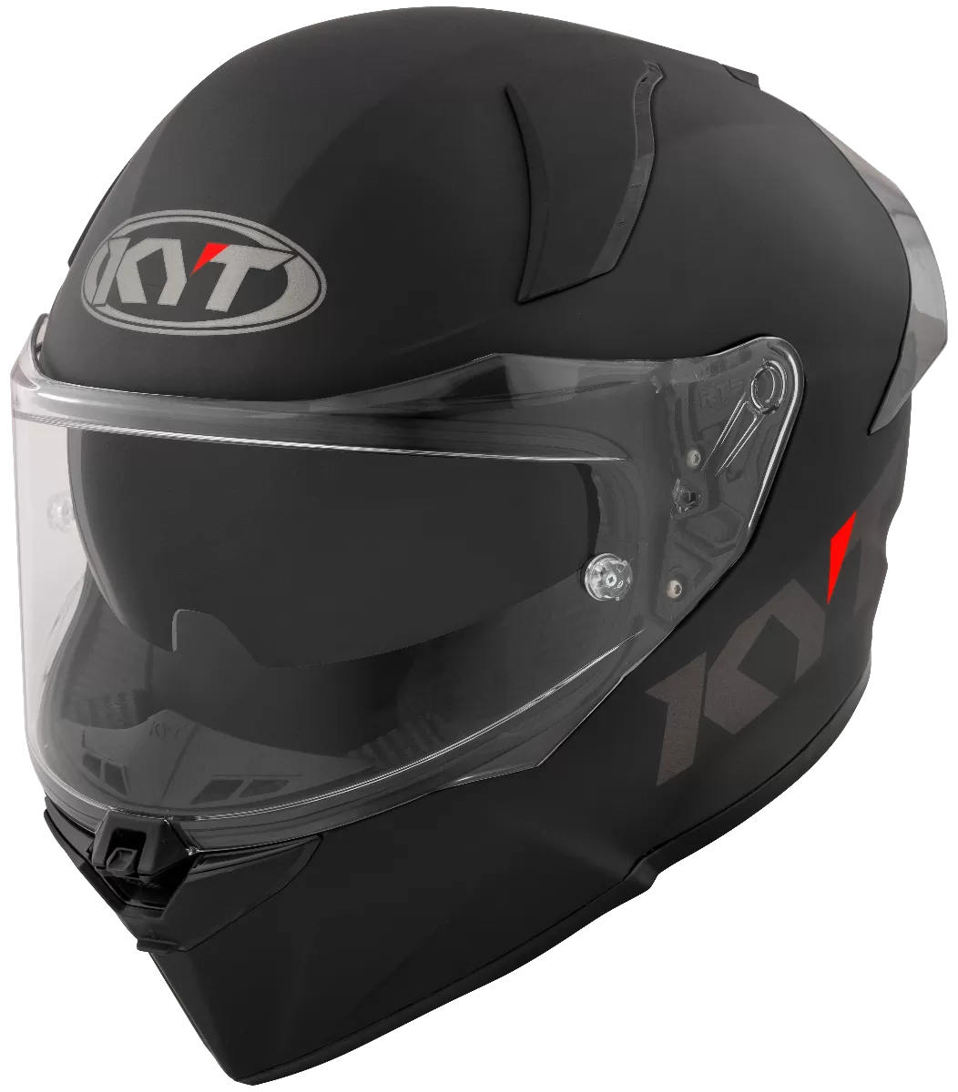 CASCO KYT R2R PLAIN MATT BLACK
