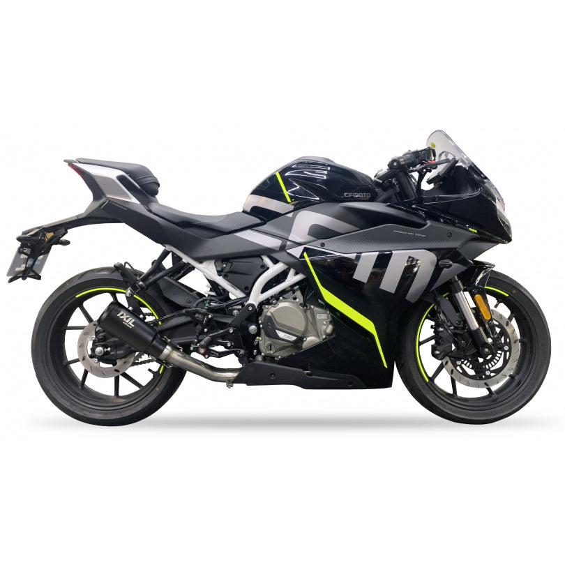 ESCAPE IXIL FULL SYSTEM - RACE XTREM BLACK - CFMOTO 250 / 300 SR