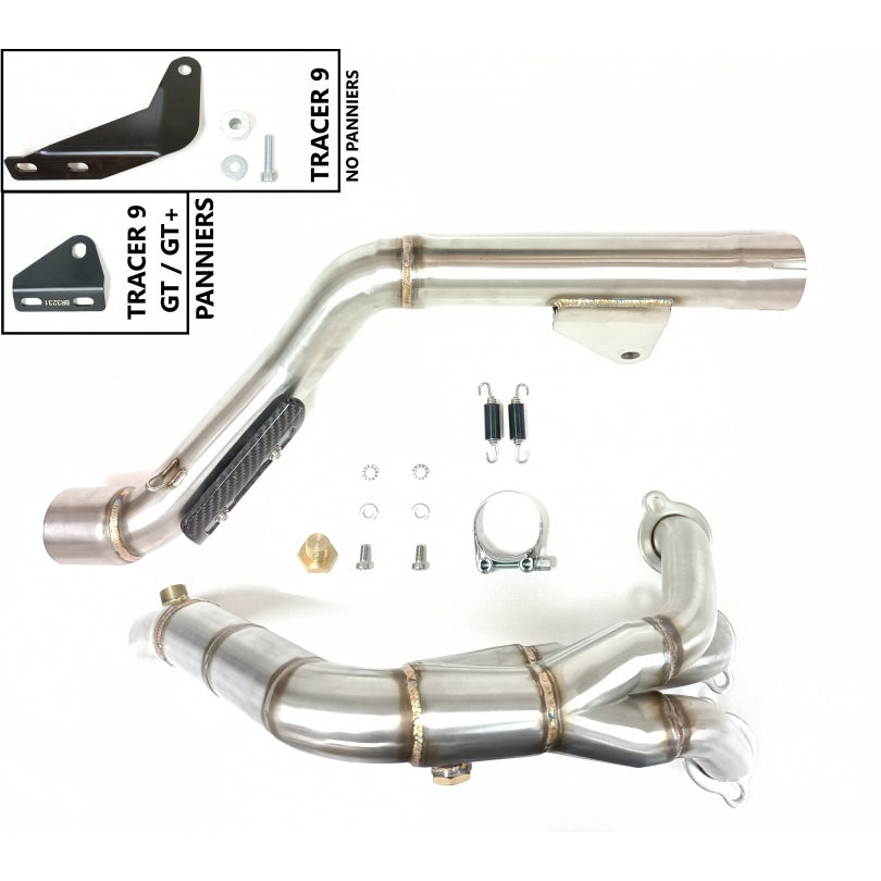 ESCAPE IXIL FULL SYSTEM - RACE XTREM BLACK - YAMAHA TRACER 9 / GT / GT+ 21-25 (RN70 RN99)