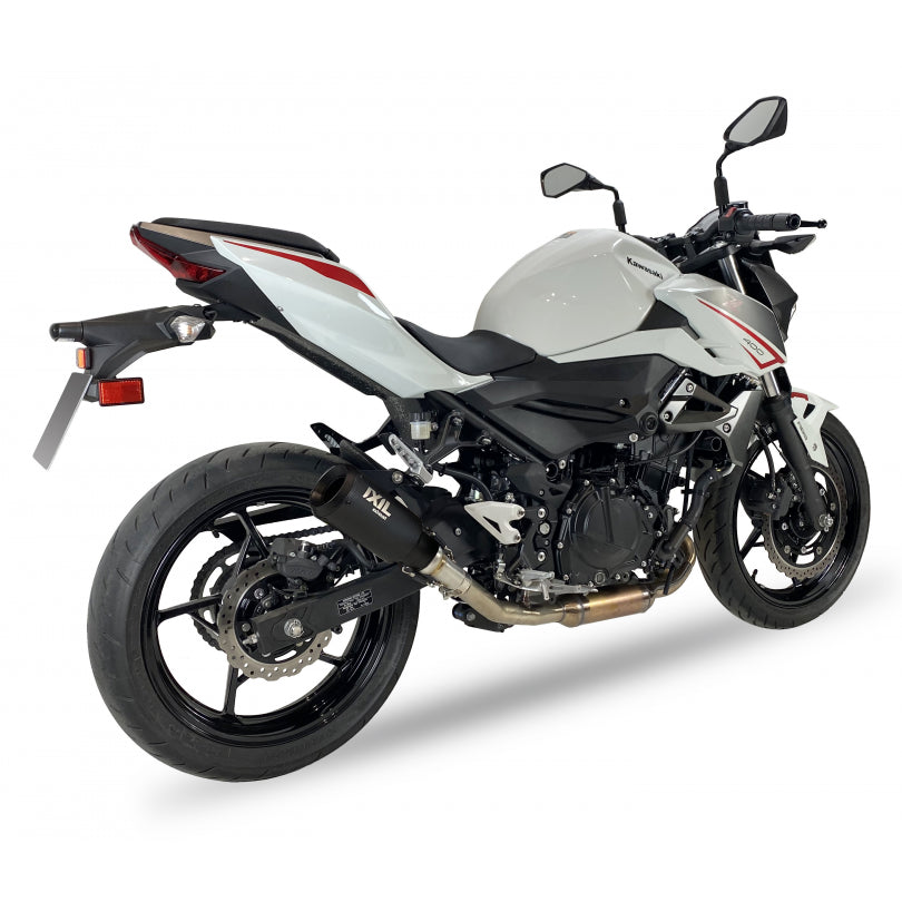 ESCAPE IXIL SLIP ON - RACE XTREM BLACK - KAWASAKI Z 400 19-21 (ER400D)