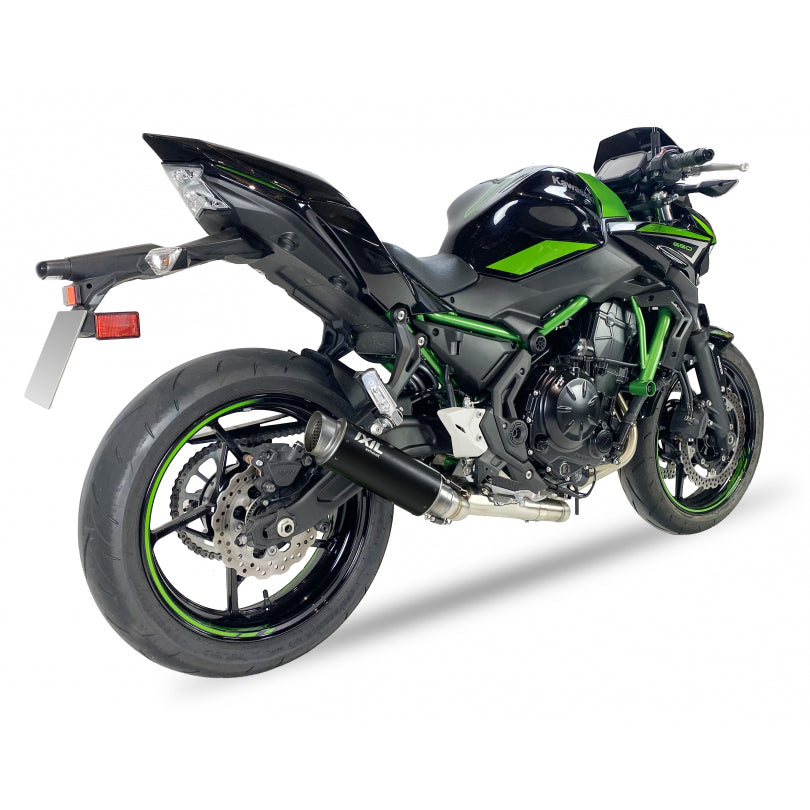 ESCAPE IXIL FULL SYSTEM - SPORT XTREM BLACK - KAWASAKI Z 650 - NINJA 650 23-25 (ER650S,ER650SA2,EX650S,EX650SA2)