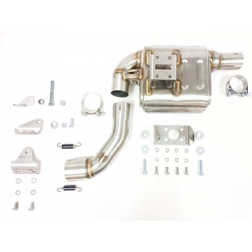 ESCAPE IXIL SLIP ON - SPORT XTREM BLACK - MOTO MORINI SEIEMMEZZO 650 STR / SCR 22-23 (P15A650 / A2)