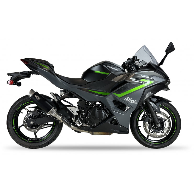 ESCAPE IXIL SLIP ON - SPORT XTREM BLACK - KAWASAKI NINJA 500 24-25 (EX500G)