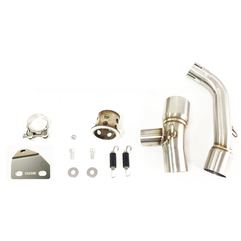 ESCAPE IXIL SLIP ON - RACE XTREM BLACK - DUCATI SCRAMBLER 400 (KA)