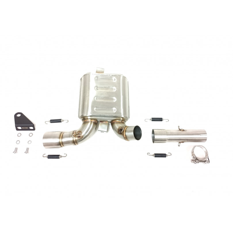 ESCAPE IXIL SLIP ON - RACE XTREM BLACK - BENELLI TRK 502 16-21 (P16)