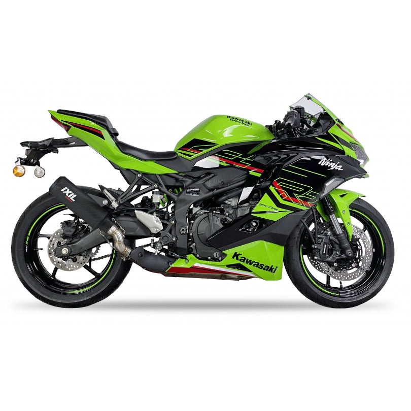 ESCAPE IXIL SLIP ON - ROUND CARBON XTREM - KAWASAKI NINJA ZX-25 R / RR (ZX250E)