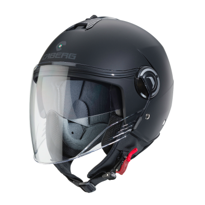 CASCO CABERG RIVIERA V4X MATT BLACK