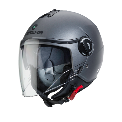 CASCO CABERG RIVIERA V4X MATT GUN METAL