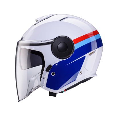CASCO CABERG SOHO ZEPHYR WHITE/BLUE/LIGHT BLUE/RED