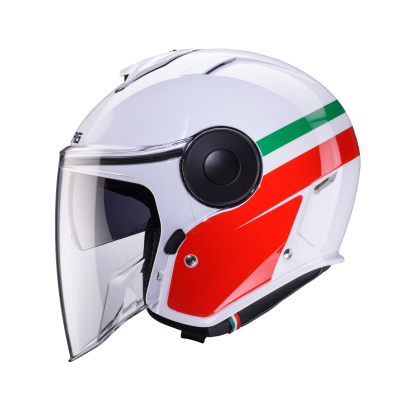 CASCO CABERG SOHO ZEPHYR WHITE/RED/GREEN