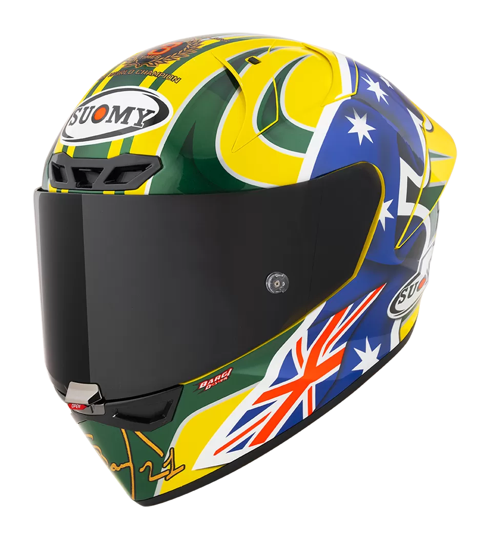 CASCO SUOMY S1-XR GP REPLICA TROY BAYLISS 2005