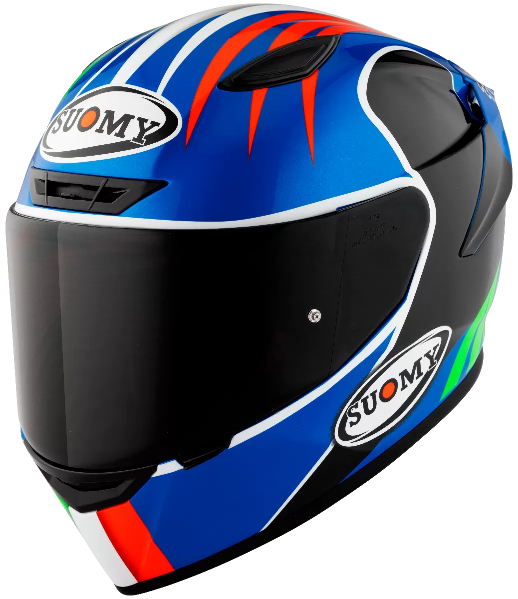 CASCO SUOMY TRACK-1 REPLICA PECCO MUGELLO 2022 (NO SPONSOR)