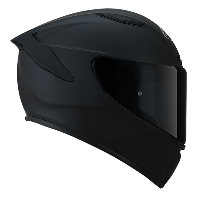 CASCO SUOMY TRACK-1 PLAIN MATT BLACK E06