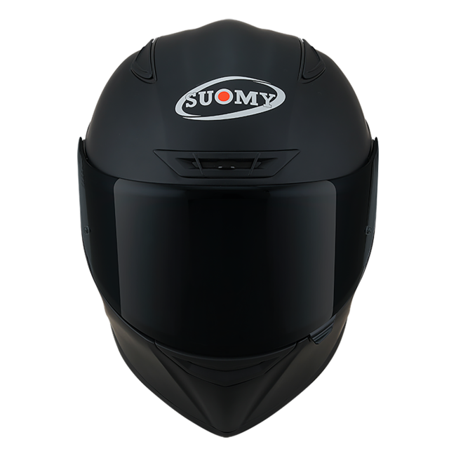 CASCO SUOMY TRACK-1 PLAIN MATT BLACK E06