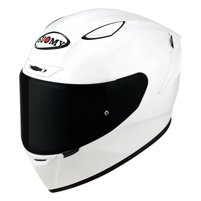 CASCO SUOMY TRACK-1 PLAIN WHITE E06