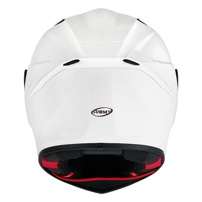 CASCO SUOMY TRACK-1 PLAIN WHITE E06