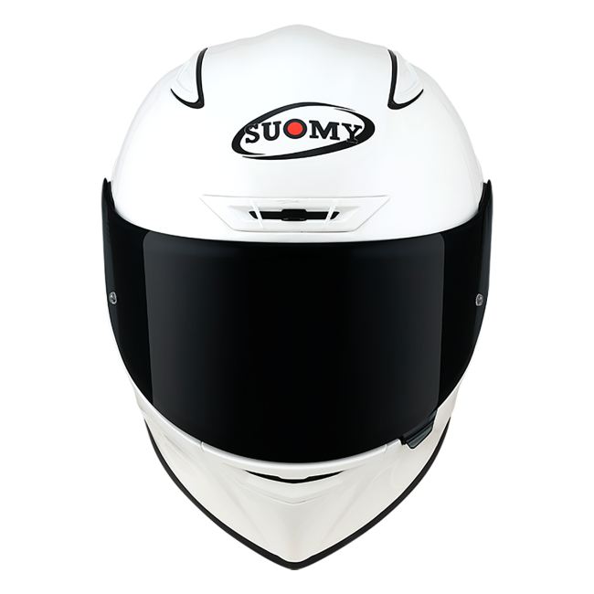 CASCO SUOMY TRACK-1 PLAIN WHITE E06