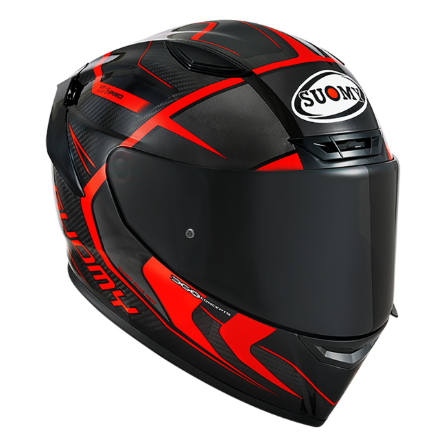 CASCO SUOMY TX-PRO ADVANCE RED FLUO