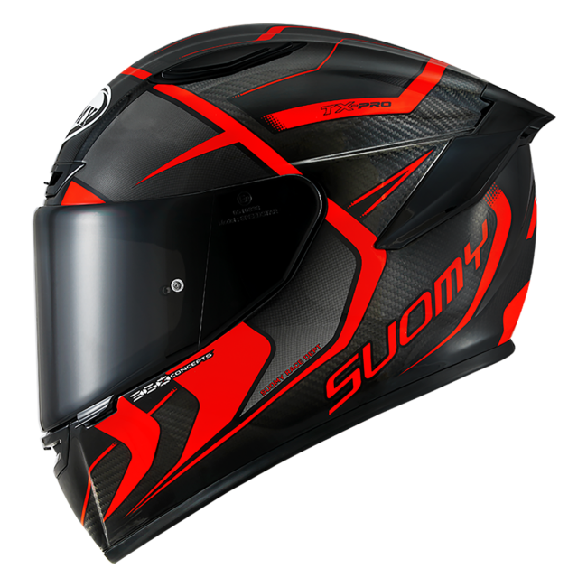 CASCO SUOMY TX-PRO ADVANCE RED FLUO