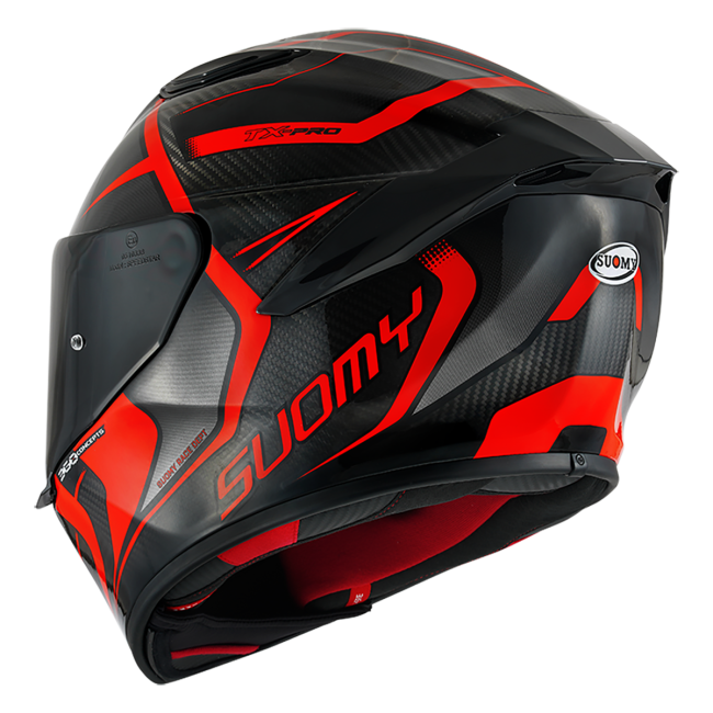 CASCO SUOMY TX-PRO ADVANCE RED FLUO