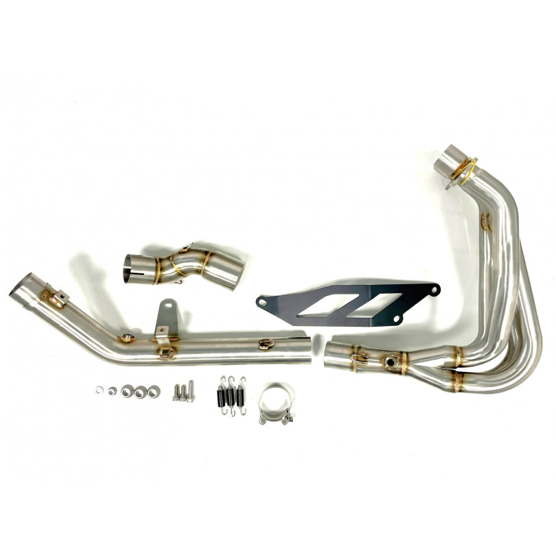 ESCAPE IXIL FULL SYSTEM (RACE) - HEXOVAL TITANIUM RACE - KAWASAKI NINJA ZX-4 R / RR 23-25 (ZX400P)
