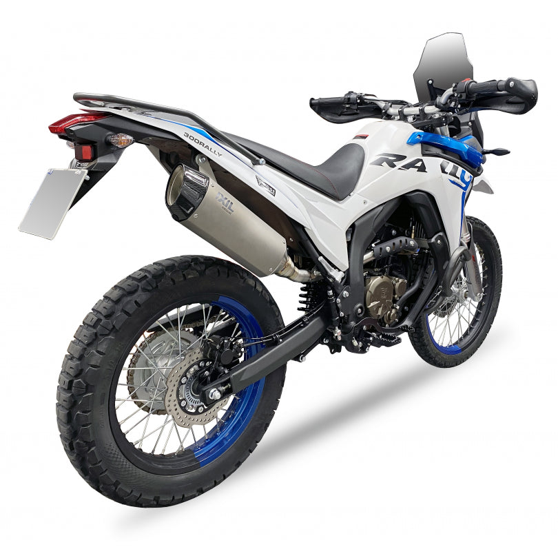 ESCAPE IXIL SLIP ON - HEXOVAL XTREM INOX - VOGE 300 RALLY (LX300GY-G)