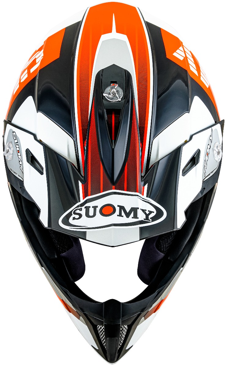 CASCO SUOMY X-WING AMPED BLACK/ORANGE