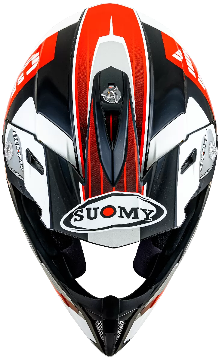 CASCO SUOMY X-WING AMPED BLACK/RED