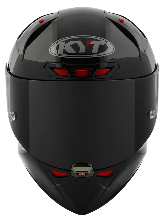 CASCO KYT KX-1 RACE GP PLAIN MATT BLACK