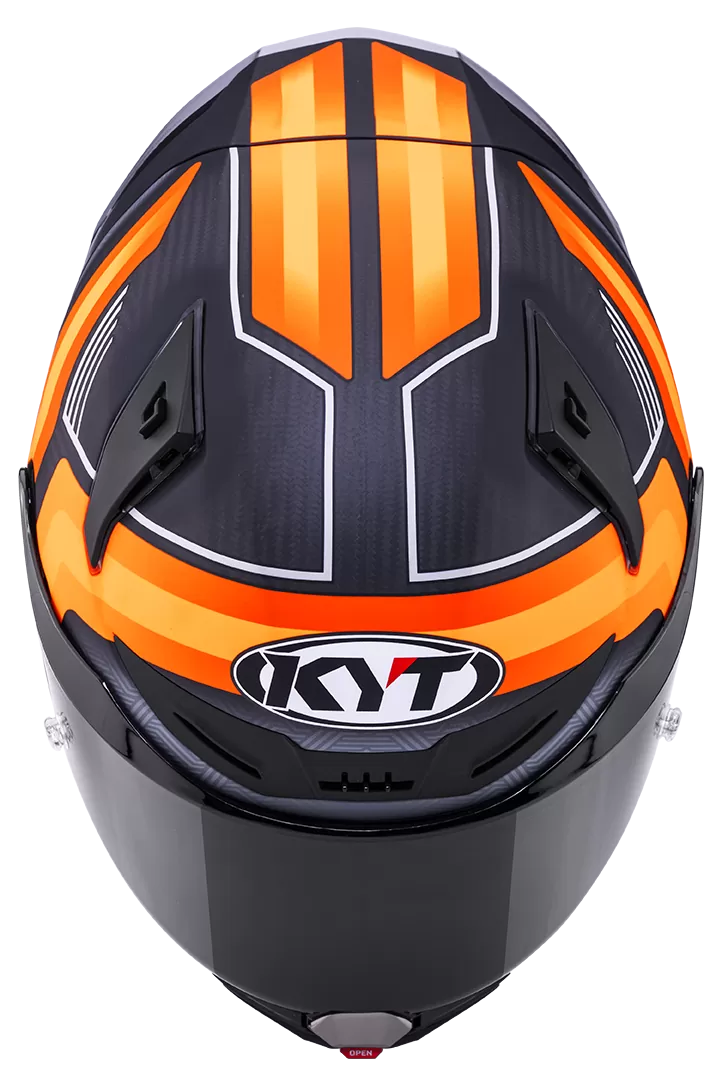 CASCO KYT R1R CARBON ACCELERATOR MATT ORANGE