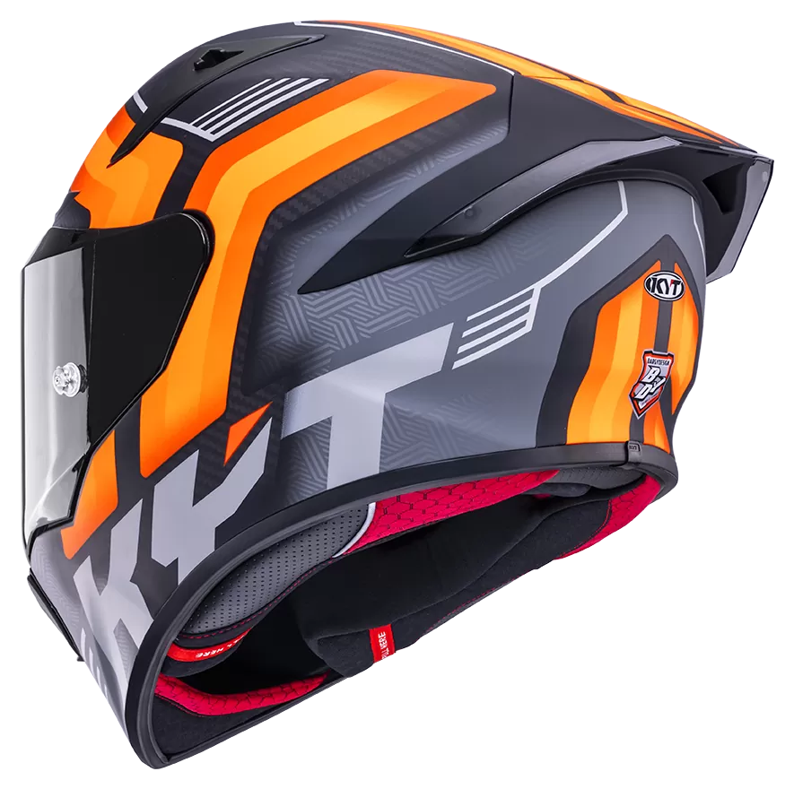 CASCO KYT R1R CARBON ACCELERATOR MATT ORANGE