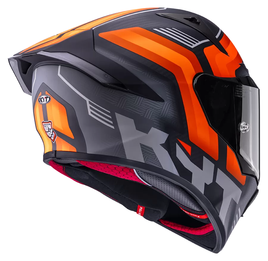 CASCO KYT R1R CARBON ACCELERATOR MATT ORANGE
