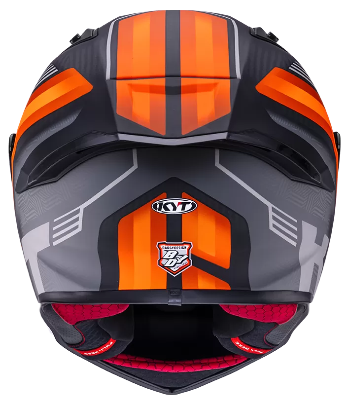 CASCO KYT R1R CARBON ACCELERATOR MATT ORANGE