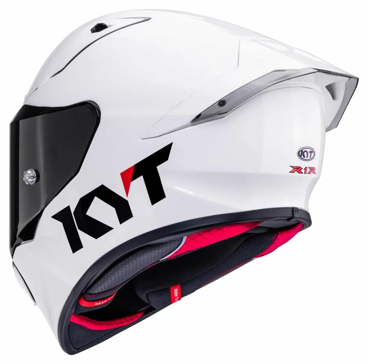 CASCO KYT R1R PLAIN WHITE