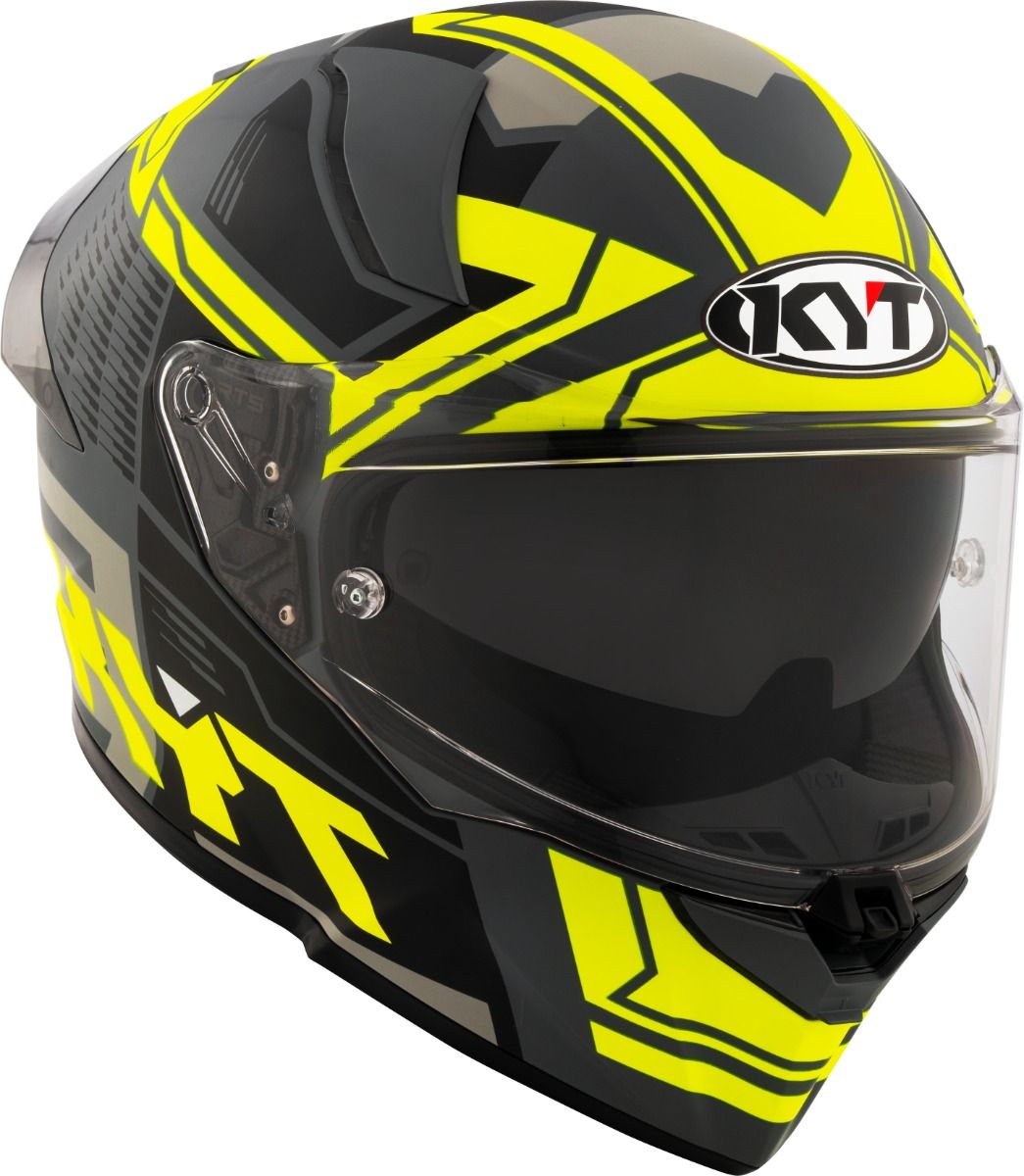 CASCO KYT R2R OCTANE MATT YELLOW