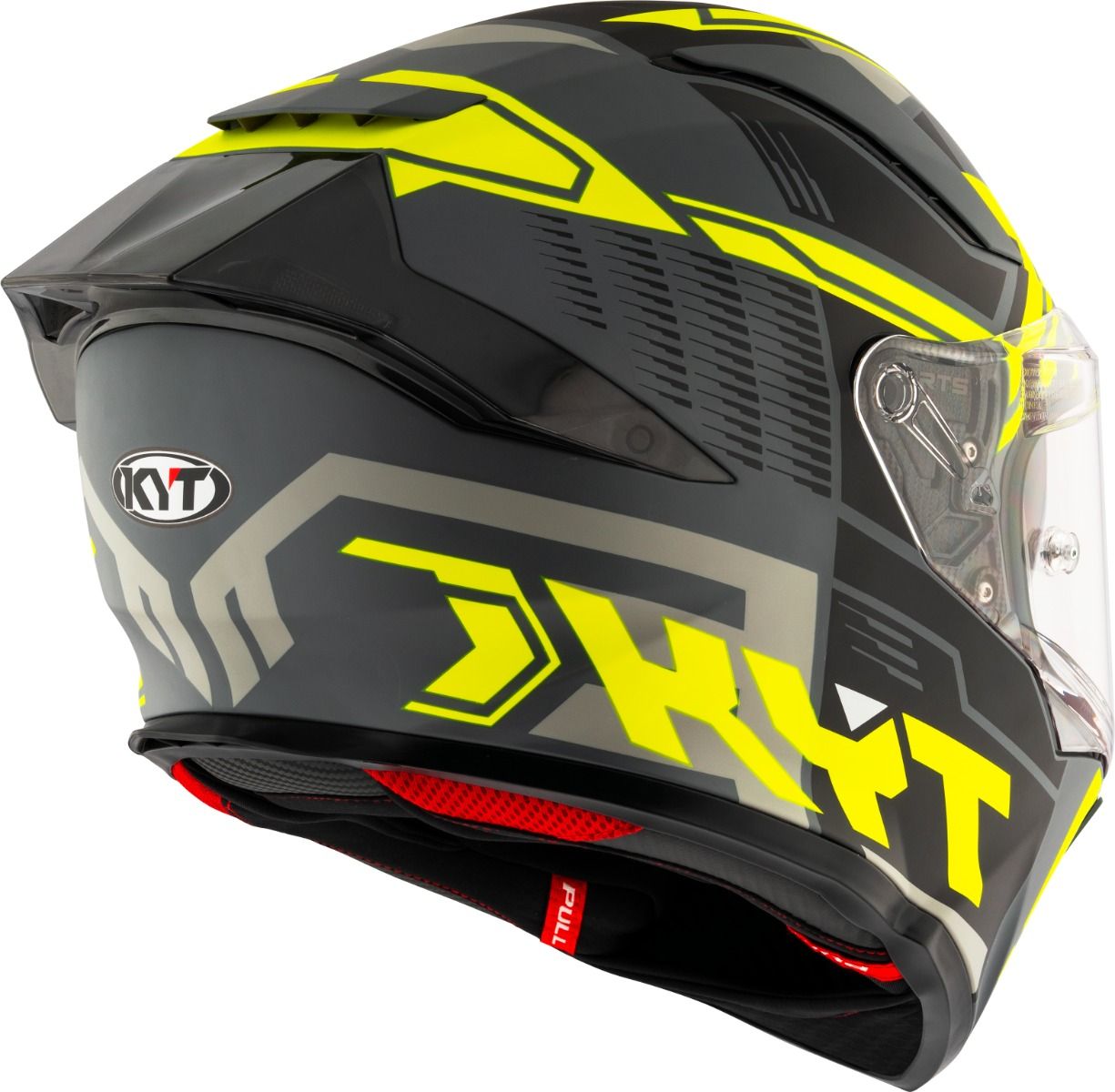 CASCO KYT R2R OCTANE MATT YELLOW