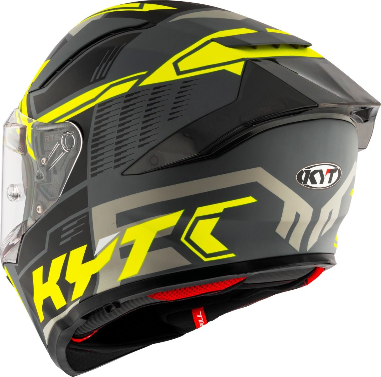 CASCO KYT R2R OCTANE MATT YELLOW