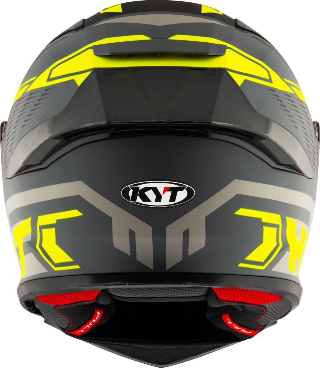 CASCO KYT R2R OCTANE MATT YELLOW