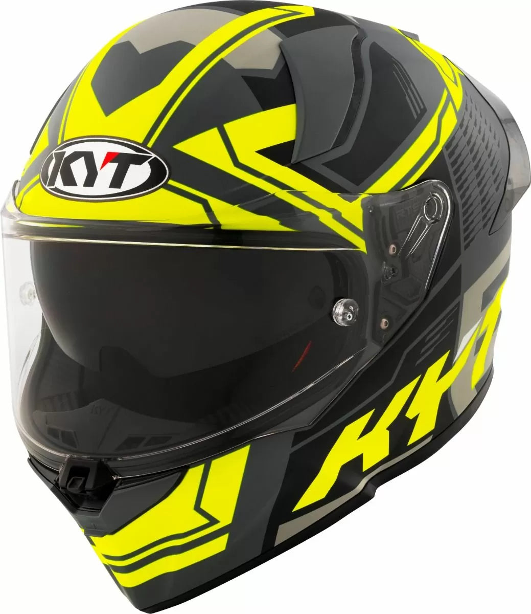 CASCO KYT R2R OCTANE MATT YELLOW